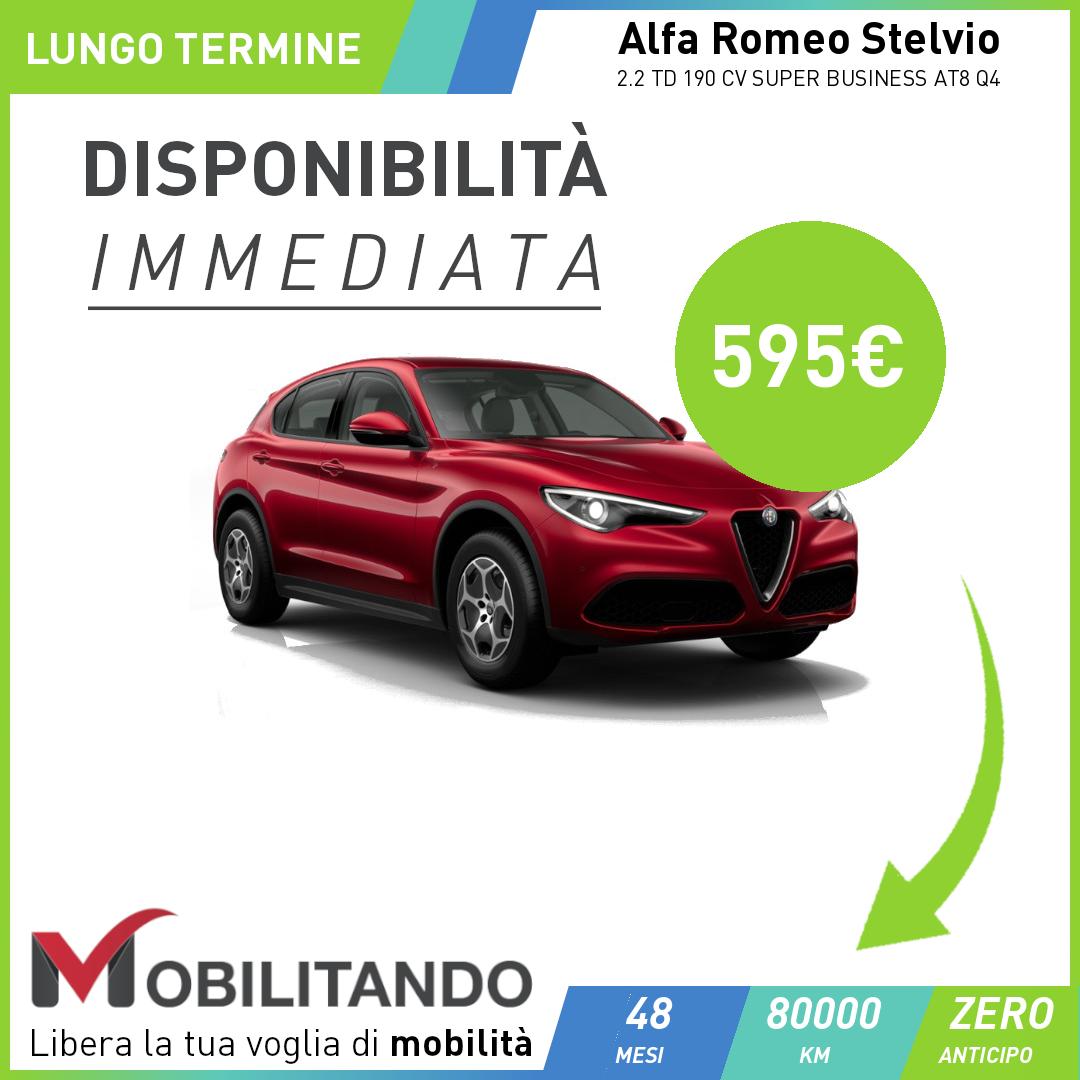 Alfa Romeo Stelvio a Noleggio a Lungo Termine